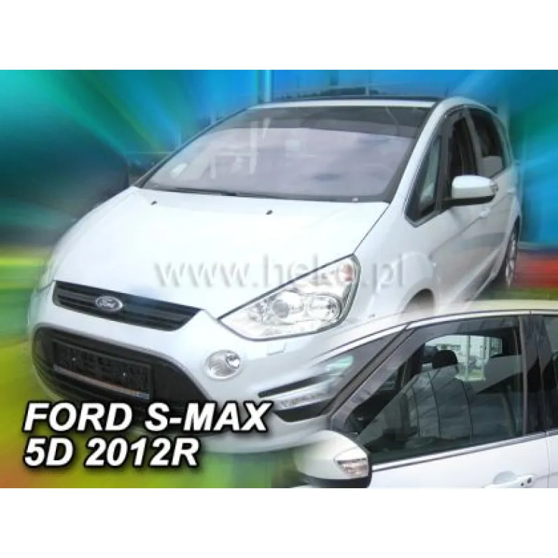 Ανεμοθραύστες για Ford S-Max I (2010-2015) 5 πορτο - 2 τμχ. εμπρός Ανεμοθραύστες για Ford S-Max I (2010-2015) 5 πορτο - 2 τμχ. εμπρός