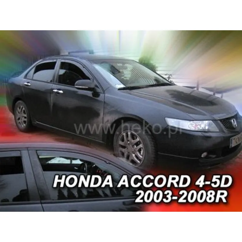 Ανεμοθραύστες για Honda Accord (2003-2008) 5 πορτο , sedan - 2 τμχ. εμπρός Ανεμοθραύστες για Honda Accord (2003-2008) 5 πορτο , sedan - 2 τμχ. εμπρός