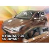 Ανεμοθραύστες για Hyundai i20 (2015-2019) 5 πορτο - 4 τμχ. εμπρός και πίσω