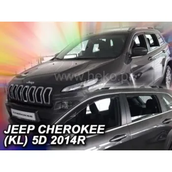 Ανεμοθραύστες για Jeep Cherokee  (2013-2018) 5 πορτο - 4 τμχ. εμπρός και πίσω
