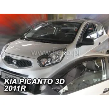 Ανεμοθραύστες για Kia Rio (2012-2017) 3 πορτο