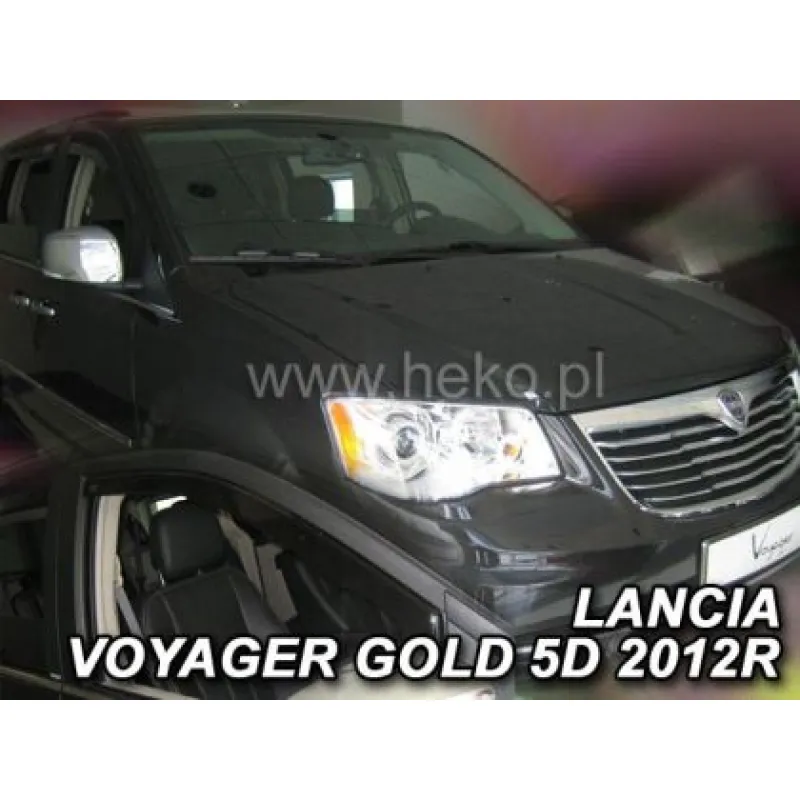Ανεμοθραύστες για Chrysler Voyager Grand / Lancia Voyager (2008+) / Dodge Grand Caravan (2008+) 5 πορτο - 2 τμχ. εμπρός Ανεμοθραύστες για Chrysler Voyager Grand / Lancia Voyager (2008+) / Dodge Grand Caravan (2008+) 5 πορτο - 2 τμχ. εμπρός