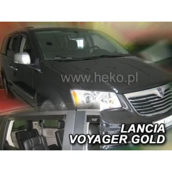 Ανεμοθραύστες για Chrysler Voyager Grand / Lancia Voyager (2008+) / Dodge Grand Caravan (2008+) 5 πορτο - 4 τμχ. εμπρός και πίσω