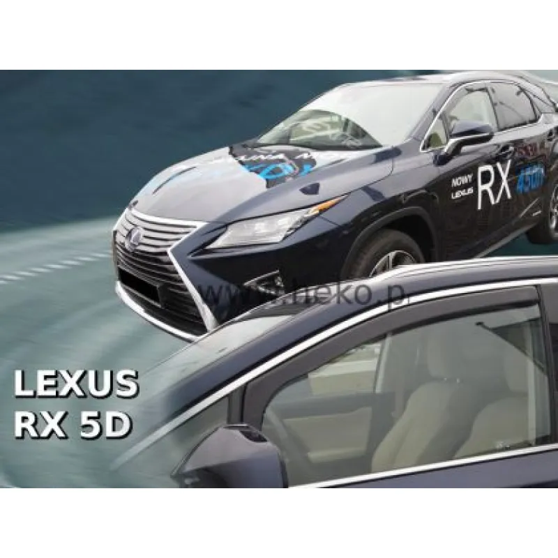 Ανεμοθραύστες για Lexus RX (2016+) sedan - 2 τμχ. εμπρός Ανεμοθραύστες για Lexus RX (2016+) sedan - 2 τμχ. εμπρός