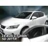 Ανεμοθραύστες για Lexus CT 200H (2011+) 5 πορτο - 2 τμχ. εμπρός Ανεμοθραύστες για Lexus CT 200H (2011+) 5 πορτο - 2 τμχ. εμπρός