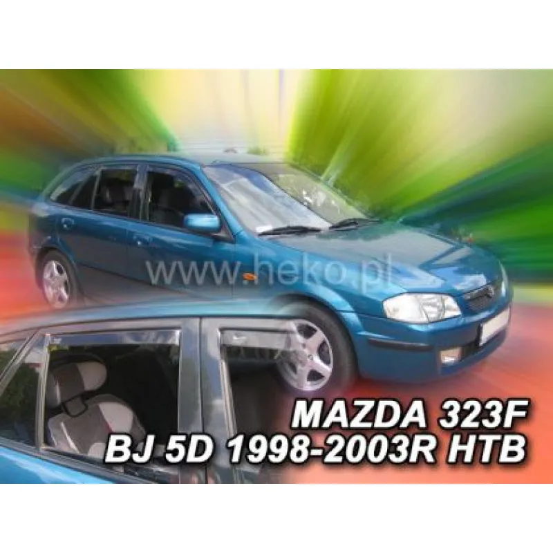 Ανεμοθραύστες για Mazda 323 (1998-2003) 5 πορτο ,sedan - 2 τμχ. εμπρός Ανεμοθραύστες για Mazda 323 (1998-2003) 5 πορτο ,sedan - 2 τμχ. εμπρός