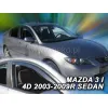 Ανεμοθραύστες για Mazda 3 (2003-2009) 5 πορτο - 4 τμχ. εμπρός και πίσω Ανεμοθραύστες για Mazda 3 (2003-2009) 5 πορτο - 4 τμχ. εμπρός και πίσω