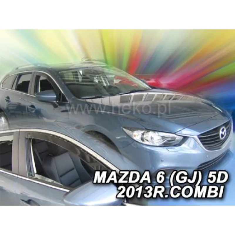 Ανεμοθραύστες για Mazda 6 (2013+) 5 πορτο ,sedan, combi - 2 τμχ. εμπρός Ανεμοθραύστες για Mazda 6 (2013+) 5 πορτο ,sedan, combi - 2 τμχ. εμπρός