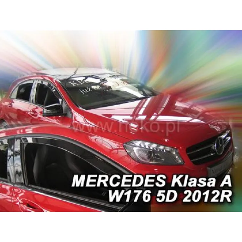 Ανεμοθραύστες για Mercedes A-Class W168 (1997-2004) 5 πορτο - 4 τμχ. εμπρός και πίσω Ανεμοθραύστες για Mercedes A-Class W168 (1997-2004) 5 πορτο - 4 τμχ. εμπρός και πίσω