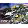 Ανεμοθραύστες για Mercedes GL/GLS X166 (2013+) 5 πορτο - 4 τμχ. εμπρός και πίσω