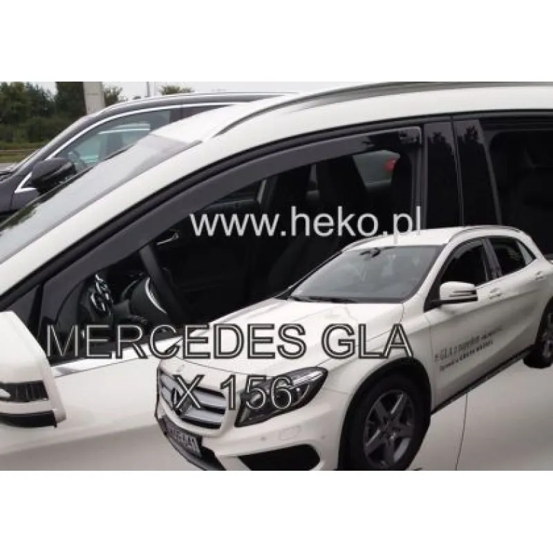 Ανεμοθραύστες για Mercedes GLA X156 (2014+) 5 πορτο - 2 τμχ. εμπρός Ανεμοθραύστες για Mercedes GLA X156 (2014+) 5 πορτο - 2 τμχ. εμπρός