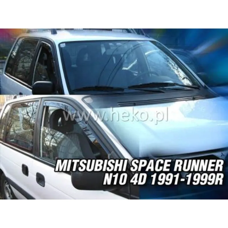 Ανεμοθραύστες για Mitsubishi Carisma (1999) sedan - 2 τμχ. εμπρός Ανεμοθραύστες για Mitsubishi Carisma (1999) sedan - 2 τμχ. εμπρός