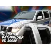 Ανεμοθραύστες για Nissan Pathfinder  (2005-2012) 5 πορτο - 4 τμχ. εμπρός και πίσω