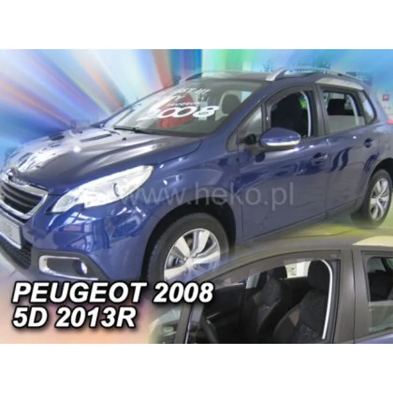 Ανεμοθραύστες για Peugeot 2008 (2013+ ) 5 πορτο - 2 τμχ. εμπρός Ανεμοθραύστες για Peugeot 2008 (2013+ ) 5 πορτο - 2 τμχ. εμπρός