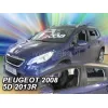 Ανεμοθραύστες για Peugeot 2008 (2013+ ) 5 πορτο - 4 τμχ. εμπρός και πίσω Ανεμοθραύστες για Peugeot 2008 (2013+ ) 5 πορτο - 4 τμχ. εμπρός και πίσω