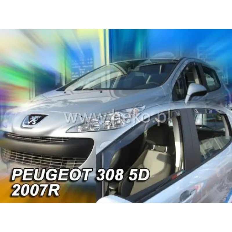 Ανεμοθραύστες για Peugeot 308 (2007-2013 ) 3 πορτο Ανεμοθραύστες για Peugeot 308 (2007-2013 ) 3 πορτο