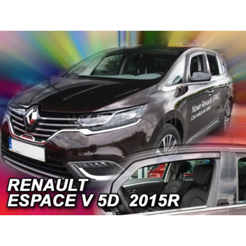 Ανεμοθραύστες για Renault Espace (2014+) - 2 τμχ. εμπρός Ανεμοθραύστες για Renault Espace (2014+) - 2 τμχ. εμπρός