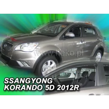 Ανεμοθραύστες για Ssangyong Rodius (2005+) - 2 τμχ εμπρός
