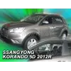 Ανεμοθραύστες για Ssangyong Kyron (2006+) 5 πορτο - 2 τμχ εμπρός Ανεμοθραύστες για Ssangyong Kyron (2006+) 5 πορτο - 2 τμχ εμπρός