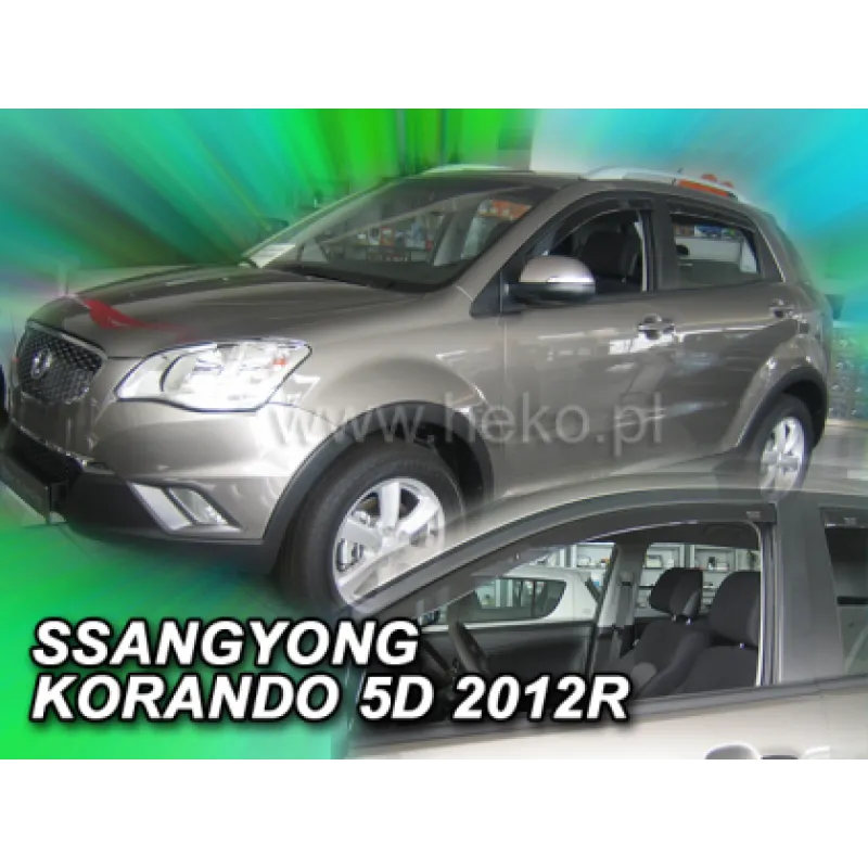 Ανεμοθραύστες για Ssangyong Kyron (2006+) 5 πορτο - 2 τμχ εμπρός Ανεμοθραύστες για Ssangyong Kyron (2006+) 5 πορτο - 2 τμχ εμπρός