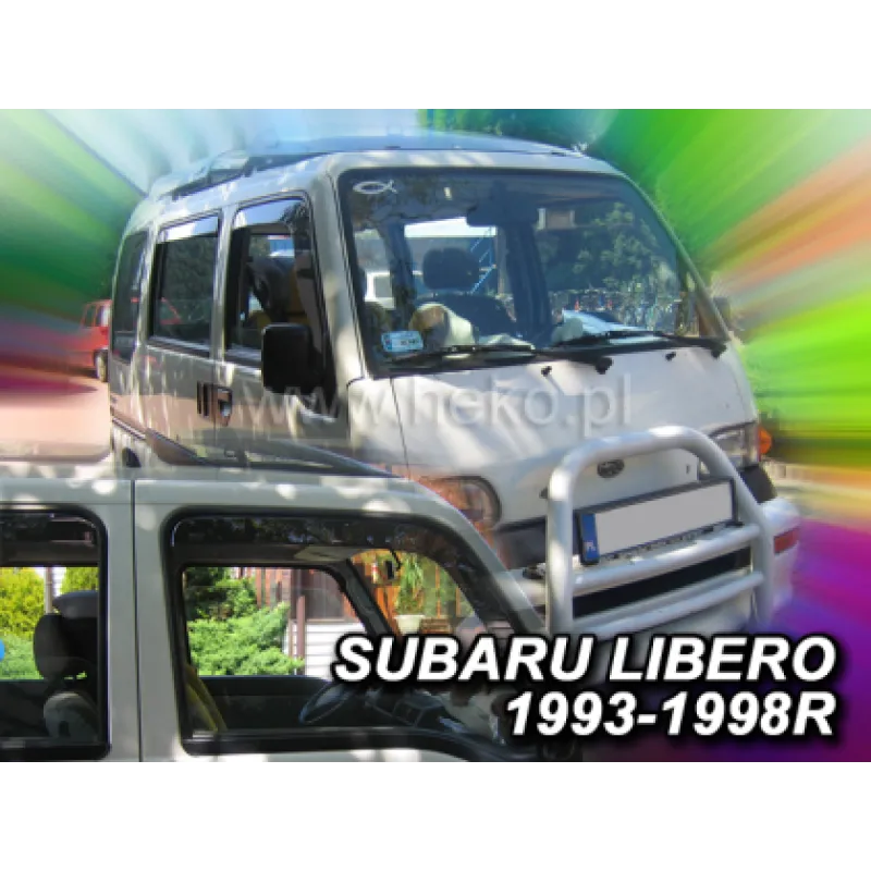 Ανεμοθραύστες για Subaru Libero (1993-1999) 4 πορτο - 2 τμχ εμπρός