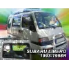 Ανεμοθραύστες για Subaru Libero (1993-1999) 4 πορτο - 4 τμχ εμπρός και πίσω