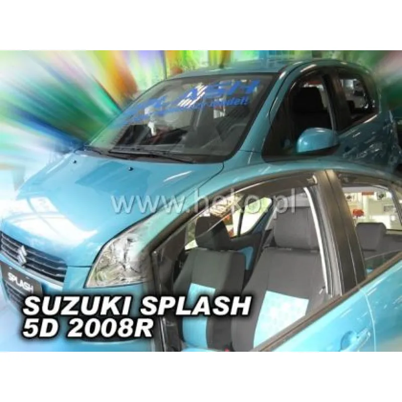 Ανεμοθραύστες για Suzuki Splash (2008+) 5 πορτο - 4 τμχ εμπρός και πίσω Ανεμοθραύστες για Suzuki Splash (2008+) 5 πορτο - 4 τμχ εμπρός και πίσω