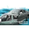 Ανεμοθραύστες για Toyota Hilux (1998-2005) διπλοκάμπινο / μονοκάμπινο - 2 τμχ. εμπρός Ανεμοθραύστες για Toyota Hilux (1998-2005) διπλοκάμπινο / μονοκάμπινο - 2 τμχ. εμπρός
