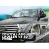 Ανεμοθραύστες για Toyota Land Cruiser J200 V8 (2008+) 5 πορτο - 2 τμχ εμπρός Ανεμοθραύστες για Toyota Land Cruiser J200 V8 (2008+) 5 πορτο - 2 τμχ εμπρός