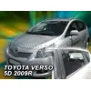 Ανεμοθραύστες για Toyota Verso  (2009+) - 4 τμχ εμπρός και πίσω