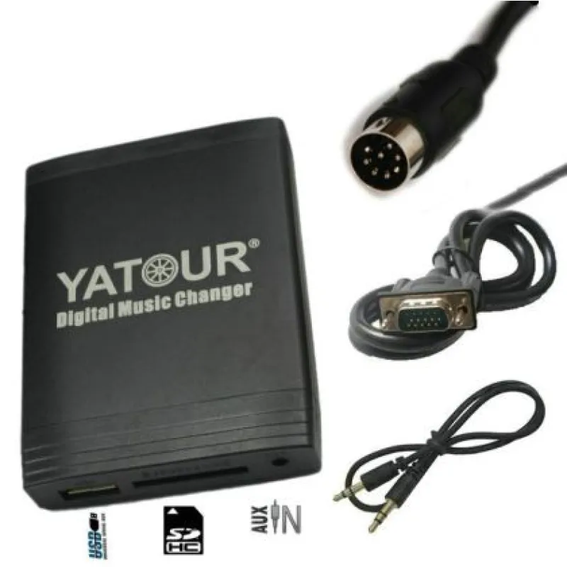 USB / MP3 Changer με Bluetooth* για Volvo S40 / S60 / S80 / V40 / V70 / C70 / XC70 USB / MP3 Changer με Bluetooth* για Volvo S40 / S60 / S80 / V40 / V70 / C70 / XC70