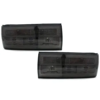 Πίσω φανάρια για BMW E30 coupe (1987-1991) / cabrio (1990-1994) / combi (1992-1994) - μαύρα χρωμίου - σετ 2τμχ.