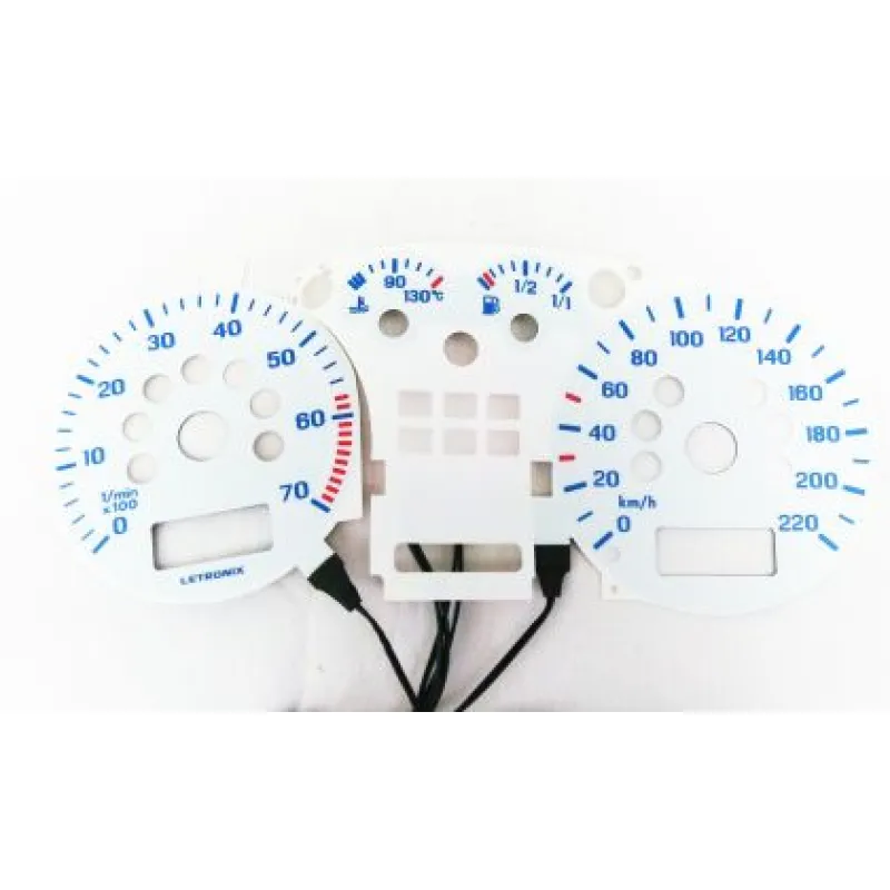 Φωτιζόμενο καντράν για Vw Golf 4 / Bora - 260 km/h / 7000 στρ. μπλε