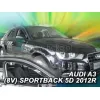 Ανεμοθραύστες για AUDI A3 Sportback (2012-2020) 5 πορτο - 4 τμχ. εμπρός και πίσω Ανεμοθραύστες για AUDI A3 Sportback (2012-2020) 5 πορτο - 4 τμχ. εμπρός και πίσω