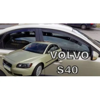Ανεμοθραύστες για Volvo S40 (2004-2012) sedan - 4 τμχ. εμπρός και πίσω