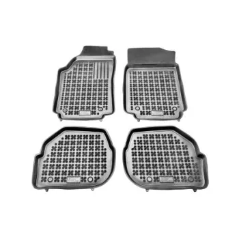 Λαστιχένια πατάκια Rezaw Plast για Audi 100 / A6 C4 (1982-1997) τύπου σκαφάκι - 4τμχ.
