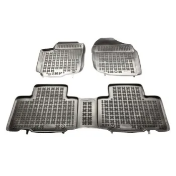 Λαστιχένια πατάκια Rezaw Plast για TOYOTA Rav4  (2012-2018) - τύπου σκαφάκι - 3τμχ.