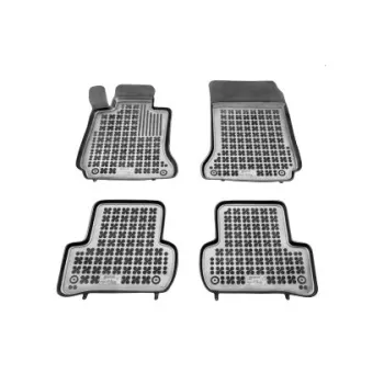 Λαστιχένια πατάκια Rezaw Plast για MERCEDES C-Class W204 (2007-2014) - τύπου σκαφάκι - 4τμχ.