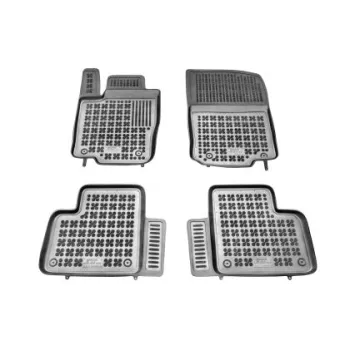 Λαστιχένια πατάκια Rezaw Plast για MERCEDES ML W166 (2011-2015) / GL X166 (2012-2015) / GLE W166 / GLE C295 (2015-2019) - τύπου σκαφάκι - 4τμχ.
