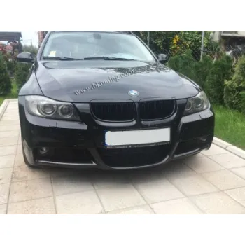 Μάσκα για BMW  E90 (2005-2008) - μαύρη Piano Design - 2τμχ.