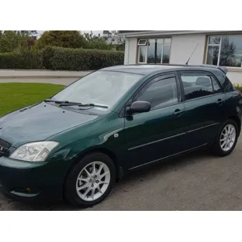 Ανεμοθραύστες για Toyota Corolla (2002-2007) 5 πορτο - 4 τμχ. εμπρός και πίσω