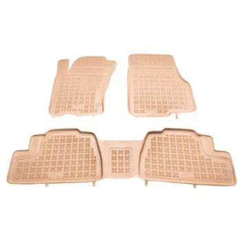 Λαστιχένια πατάκια Rezaw Plast για MERCEDES W163 (1998-2005) - τύπου σκαφάκι - μπεζ - 3τμχ.