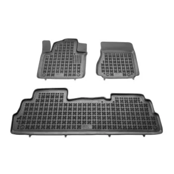 Λαστιχένια πατάκια Rezaw Plast για NISSAN NV200 (2009+) - τύπου σκαφάκι - 3τμχ.