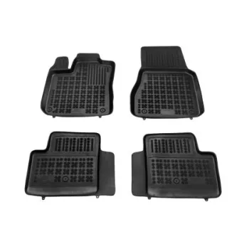 Λαστιχένια πατάκια Rezaw Plast για RENAULT Twingo III (2014+) - 5-door - τύπου σκαφάκι - 4τμχ.