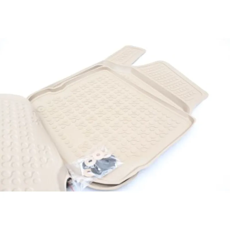 Λαστιχένια πατάκια Rezaw Plast για Wv Golf 4 / Wv Bora / VW Beetle / VW Jetta / Skoda Octavia 1 (1997-2010) / Seat Leon και Toledo (1999-2005) - τύπου σκαφάκι - μπεζ - 4τμχ. Λαστιχένια πατάκια Rezaw Plast για Wv Golf 4 / Wv Bora / VW Beetle / VW Jetta / Skoda Octavia 1 (1997-2010) / Seat Leon και Toledo (1999-2005) - τύπου σκαφάκι - μπεζ - 4τμχ.
