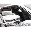 Ανεμοθραύστες για Vw Tiguan ALLSPACE (2017+) - 4 τμχ. εμπρός και πίσω Ανεμοθραύστες για Vw Tiguan ALLSPACE (2017+) - 4 τμχ. εμπρός και πίσω