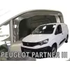 Ανεμοθραύστες για Opel Combo E 4d/5d/Citroen Berlingo III 4d/5d/Peugeot Rifter/ 4d/5d /Peugeot Partner 2d (2018+) / Fiat Doblo (2022+) / Toyota ProAce City 3d (2019+)  - 2 τμχ. εμπρός