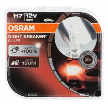 Λάμπα αλογόνου H7 Osram Night Braker Silver  - 2 τμχ. καρτέλα