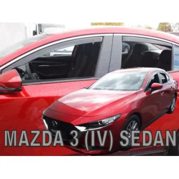 Ανεμοθραύστες για  MAZDA 3 (2019+) 4D - 4 τμχ. εμπρός και πίσω