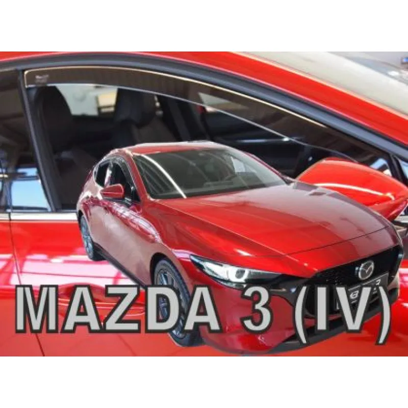 Ανεμοθραύστες για MAZDA 3 (2019+) 5D - 2 τμχ. εμπρός Ανεμοθραύστες για MAZDA 3 (2019+) 5D - 2 τμχ. εμπρός